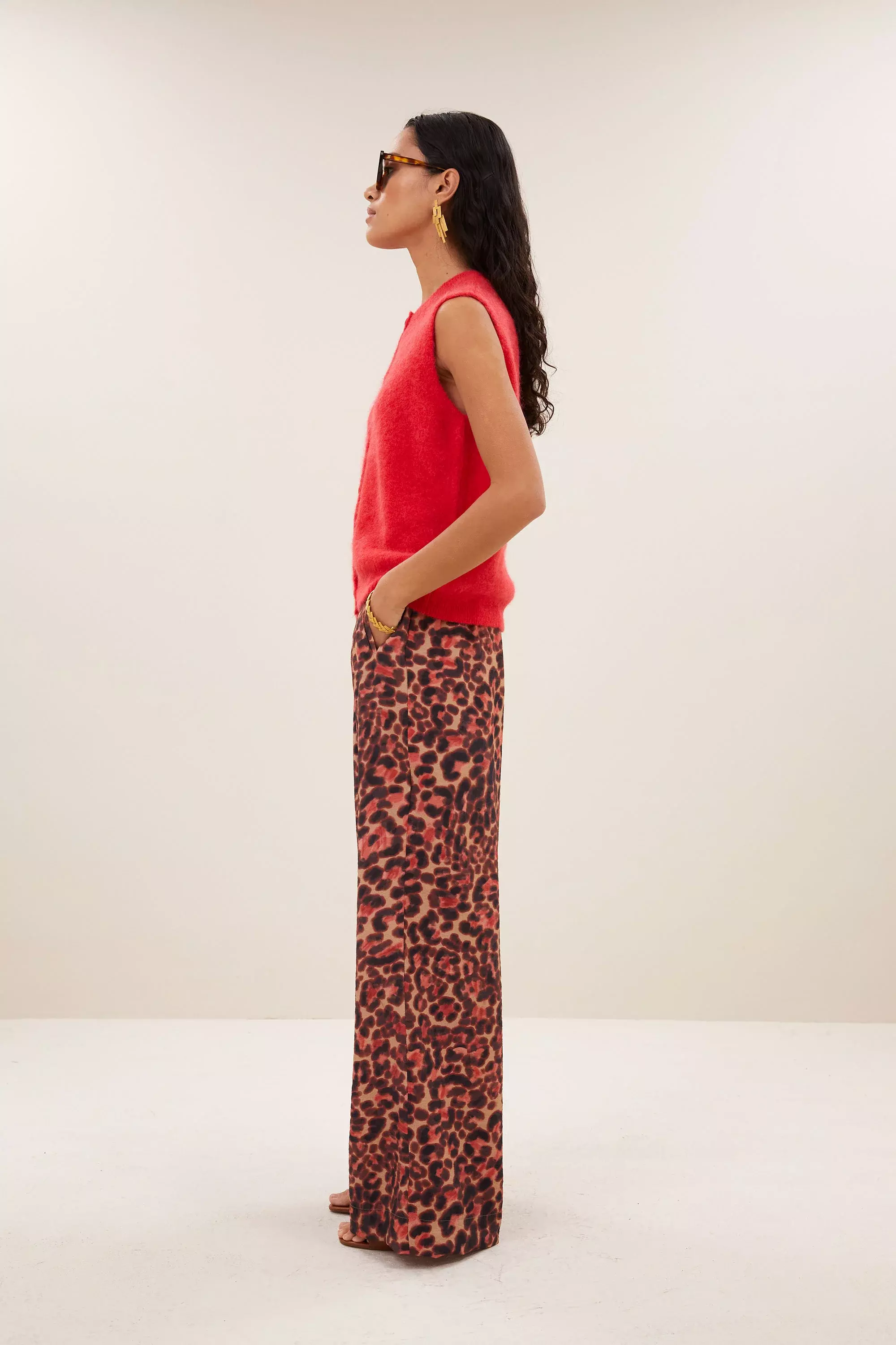 by-bar Lipstick Meya Spencer Pullunder Damen rot